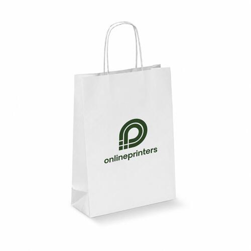Shopper di carta con cordoncino CLASSIC stampato in quadricromia da ReflexPrinting