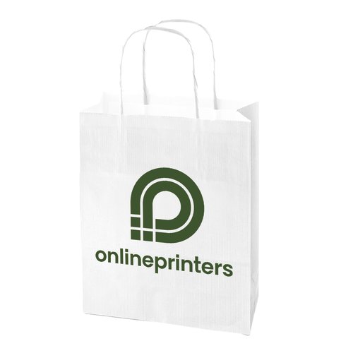 Shopper di carta con cordoncino ECO stampato in quadricromia da ReflexPrinting